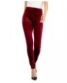 Women's Velvet Non-Seam Skinny Leggings Port $15.31 Pants